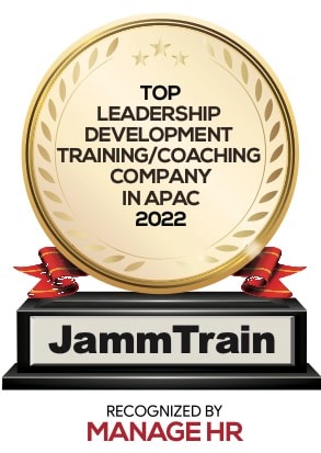 Manage HR Top Leadership Development Training/Coaching Company in APAC 2022 award trophy
